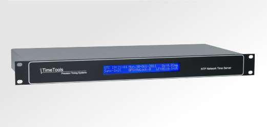 TimeTools SR Series GPS \ DCF-77 \ MSF NTP Network Time Server