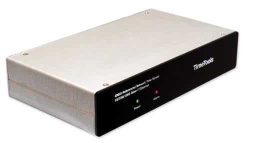 TimeTools TA210 Fast GPS-Referenced NTP Network Time Server.